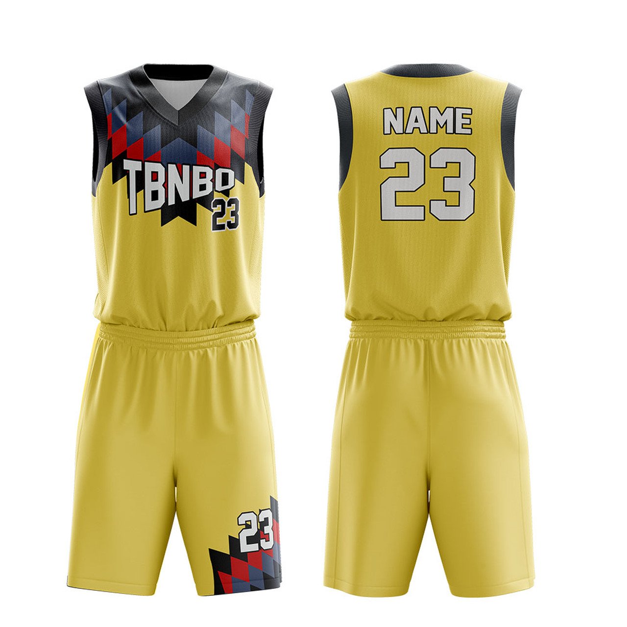 Custom Basketball Uniforms Yellow – Auston Wear